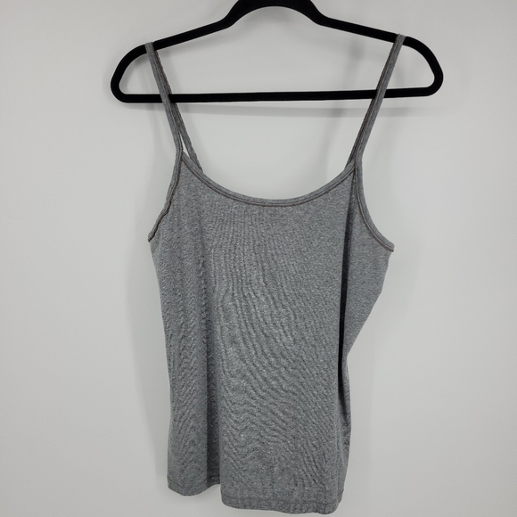 Mossimo Womens Grey Tank with Metallic Thread Detail Size xxl - Picture 2 of 11